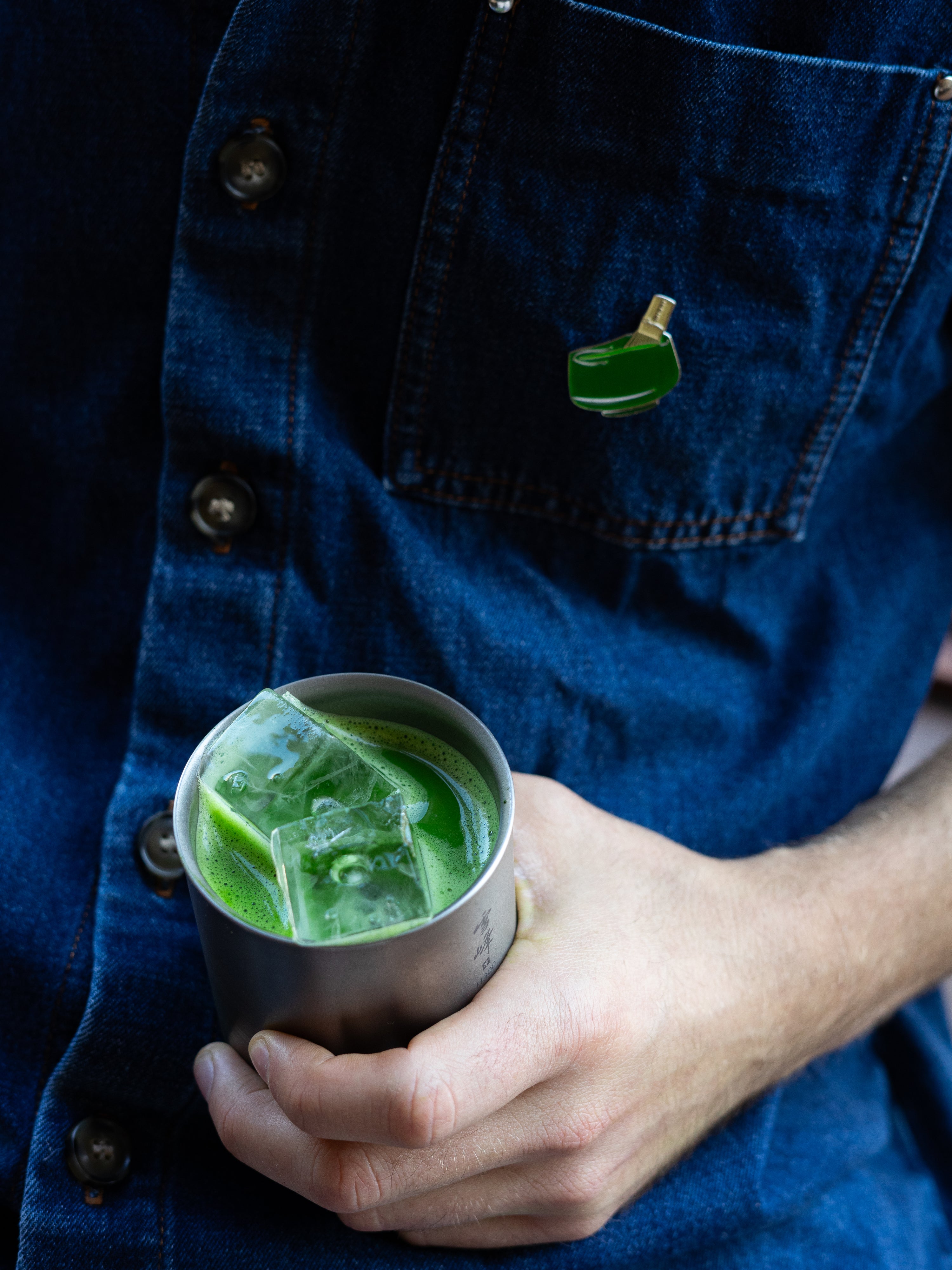 Titanium insulated cup by snow peak