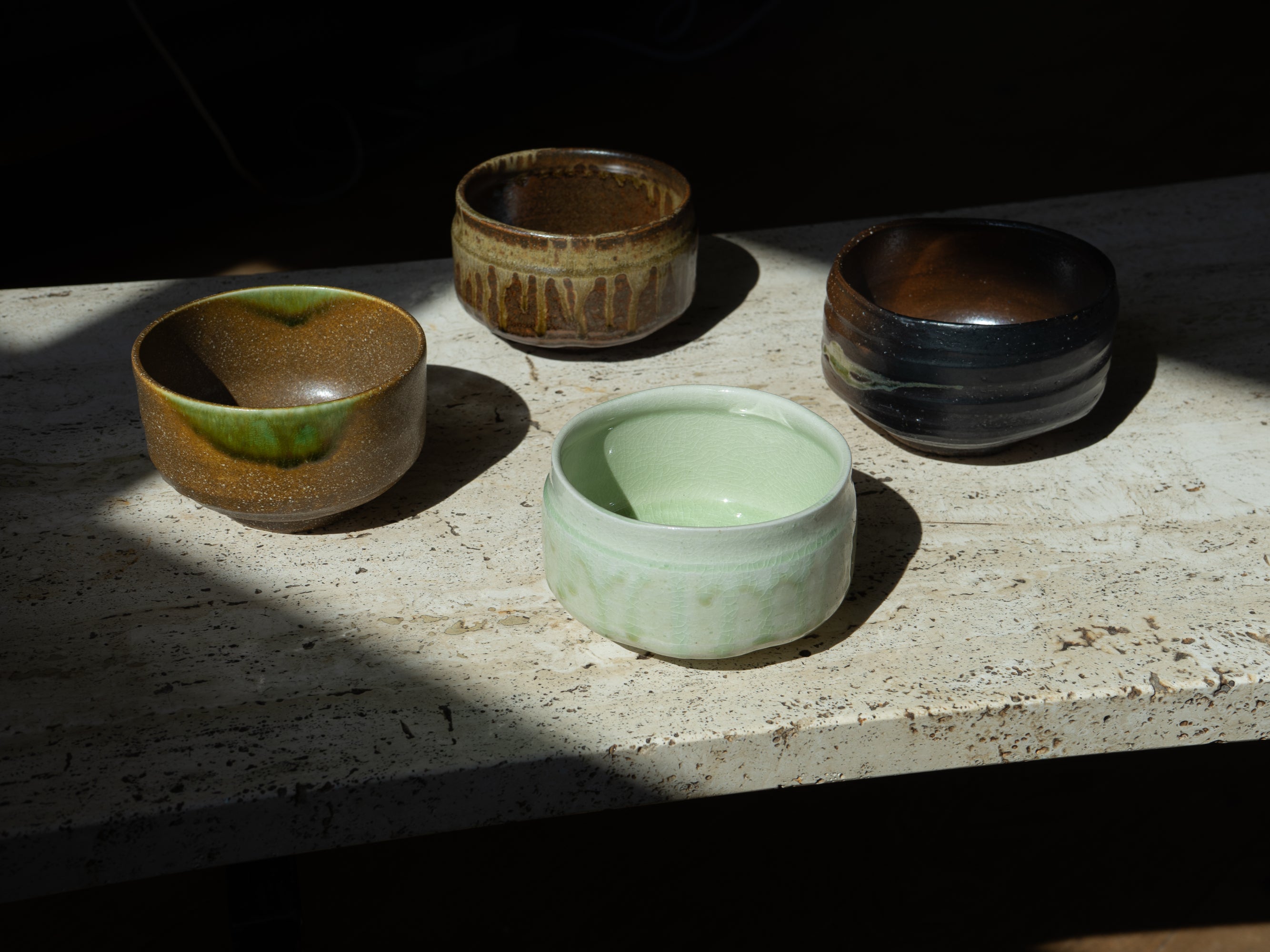Minoware drip glaze (light)