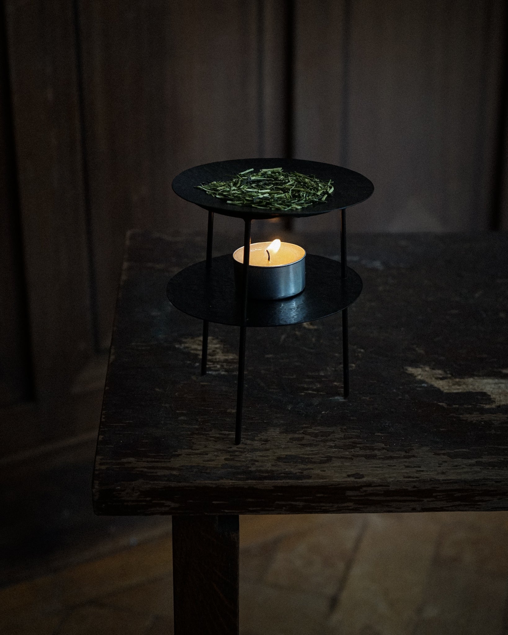 Tea burner