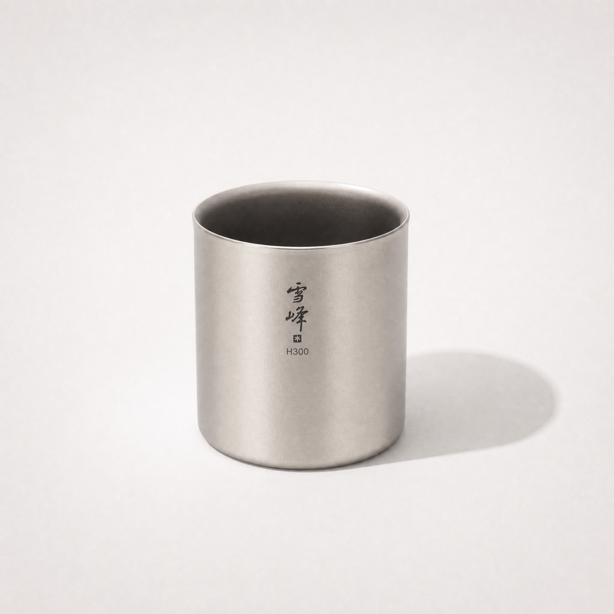 Titanium insulated cup by snow peak
